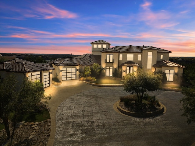 view of mediterranean / spanish-style house