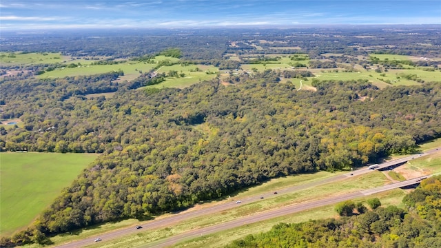 view of aerial view