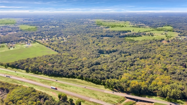 view of aerial view