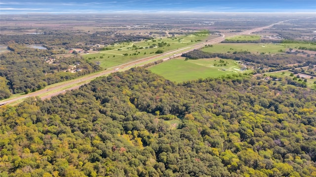 view of aerial view