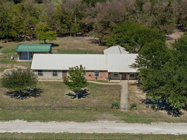 view of birds eye view of property