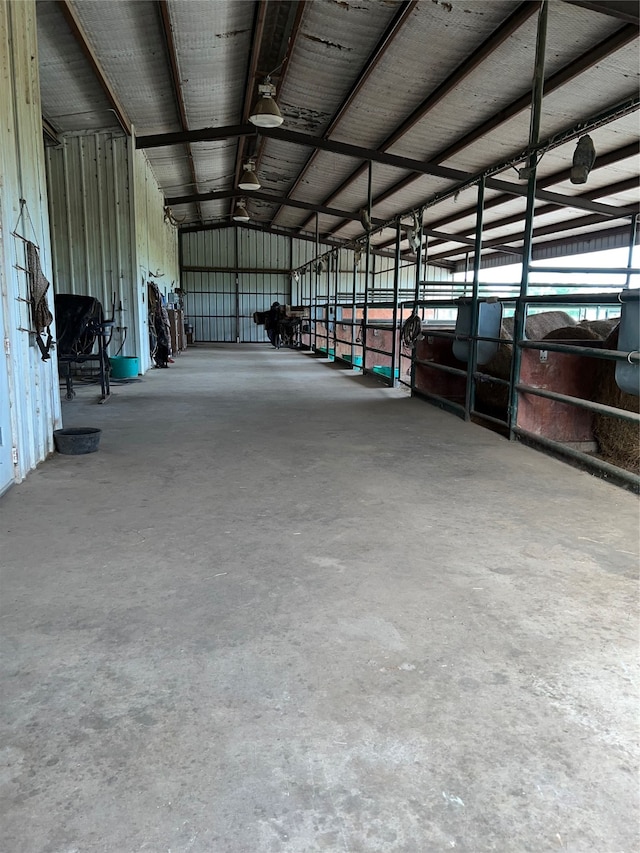 view of stable