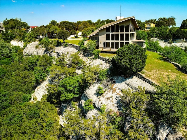 view of birds eye view of property