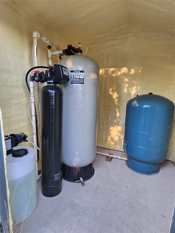 view of utility room