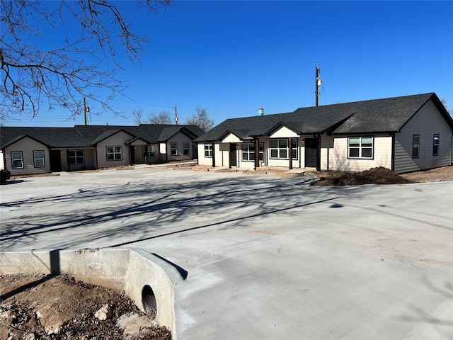 view of ranch-style home