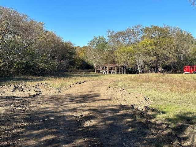 view of road