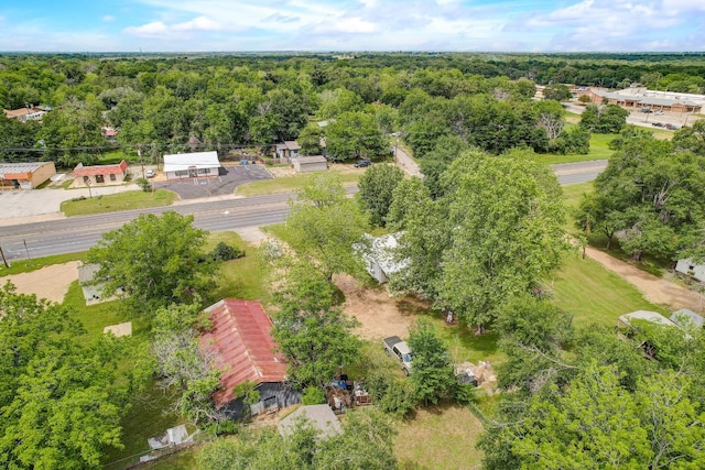 view of aerial view