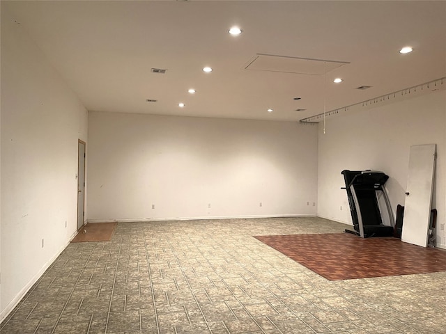 view of empty room