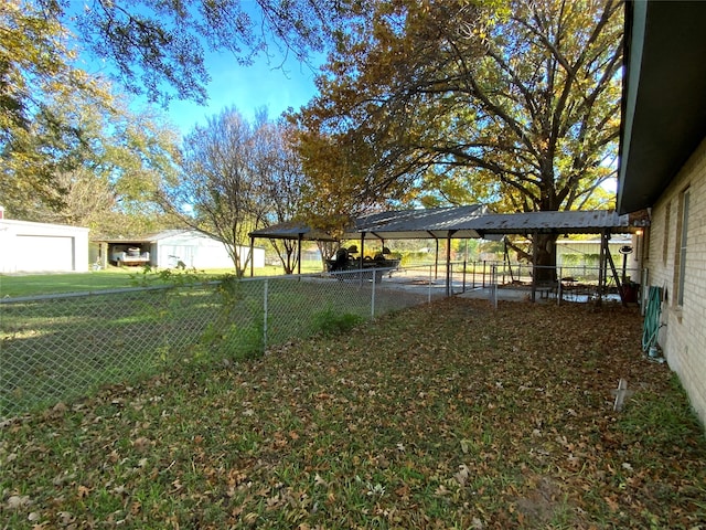 view of yard