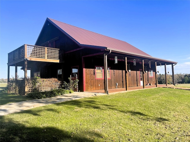 view of stable