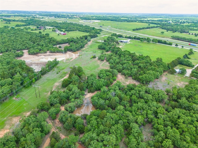 view of aerial view