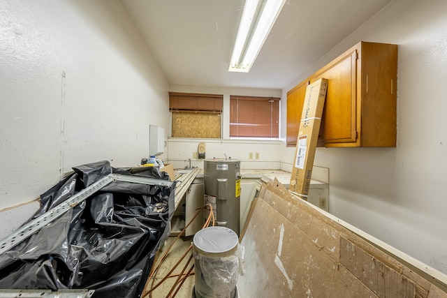 view of laundry area