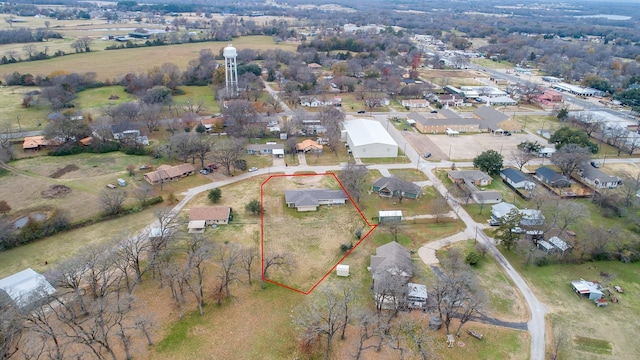 birds eye view of property featuring a residential view