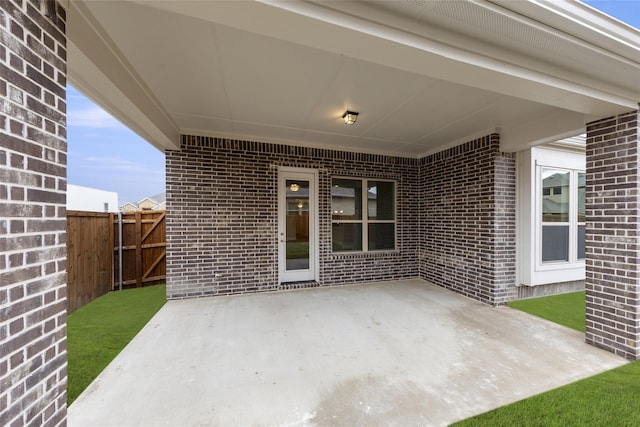 view of patio / terrace