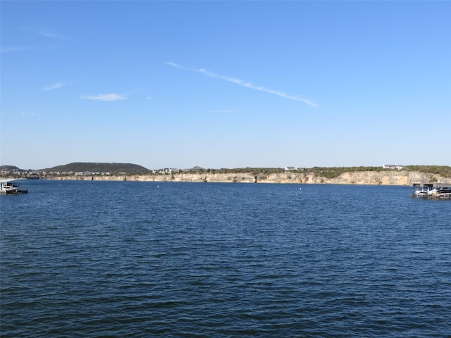 view of water feature