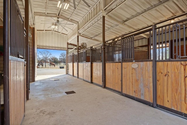 view of stable