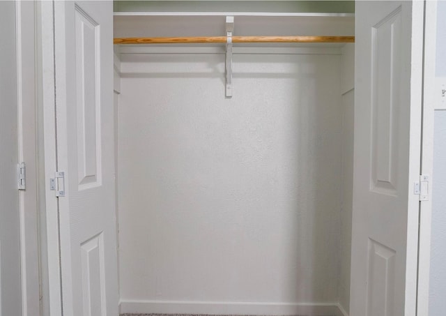 view of closet