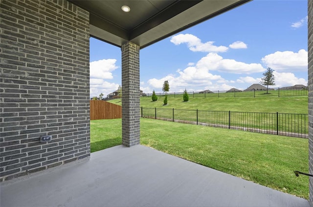 view of patio