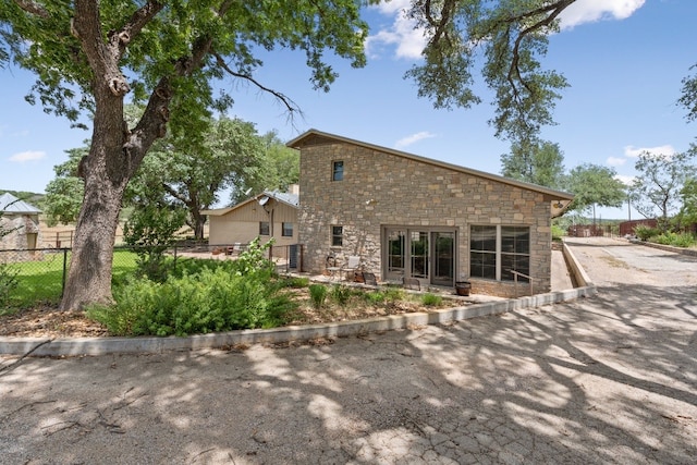 view of rear view of house