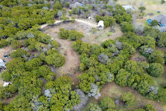 view of aerial view