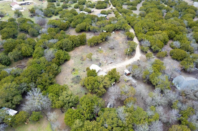 view of aerial view