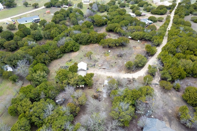 view of aerial view