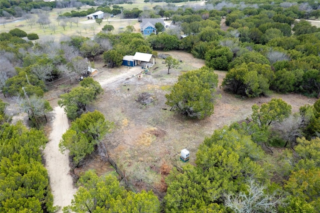 view of aerial view