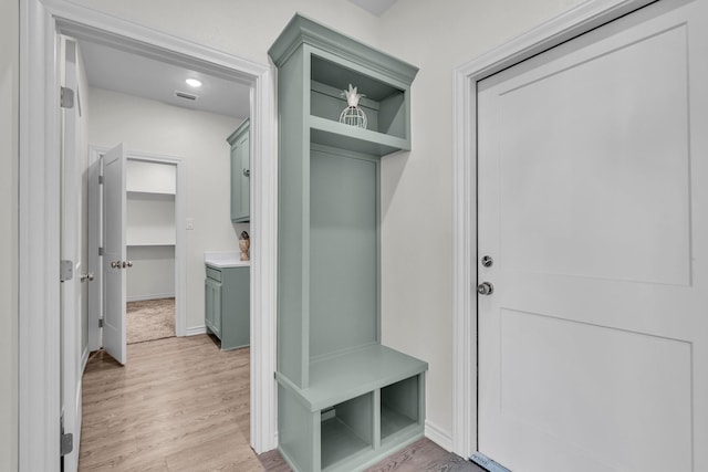 227 Rio Grande, Abilene, TX 79606 - mudroom featuring light wood-style flooring