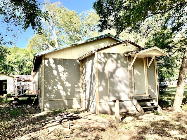 view of side of property