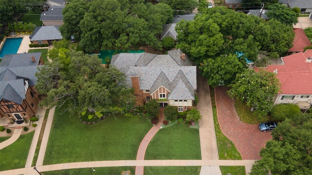 view of birds eye view of property