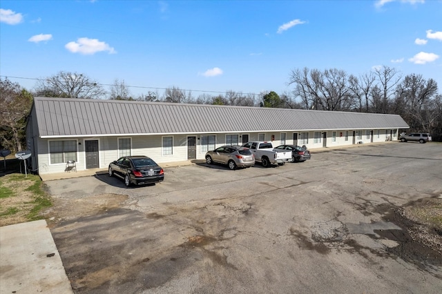 view of vehicle parking