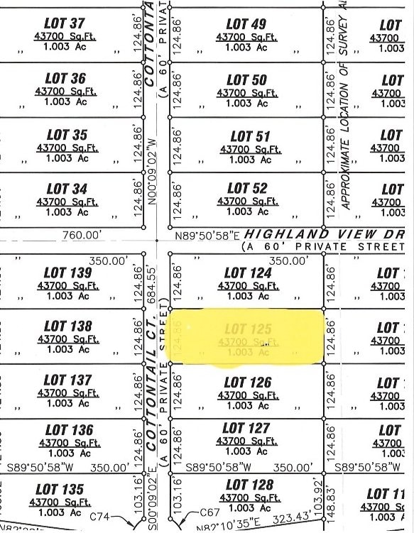 6005 Cotton Tail Ct, Springtown TX, 76082 land for sale