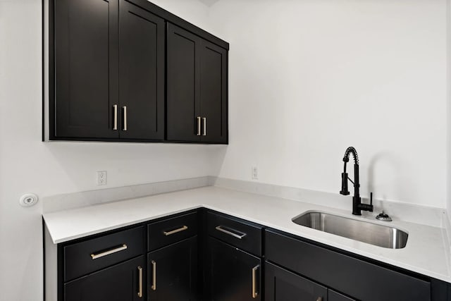 kitchen featuring sink