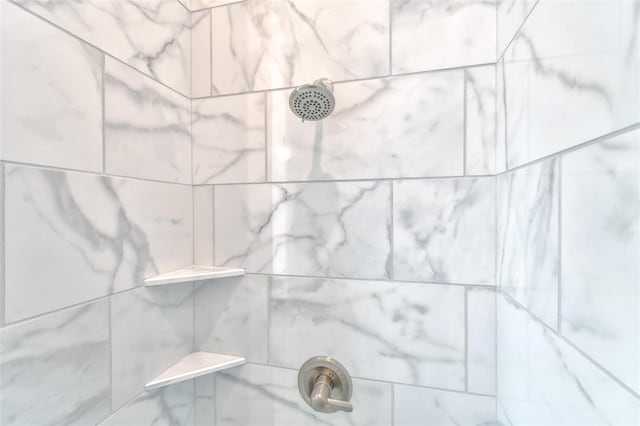 details featuring tiled shower