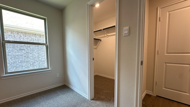 view of closet