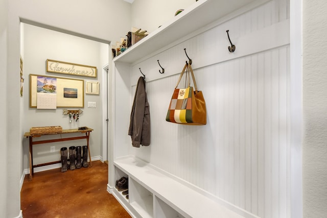 view of mudroom