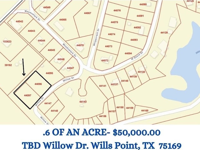 TBD Willow Dr, Wills Point TX, 75169 land for sale