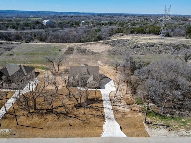 view of drone / aerial view