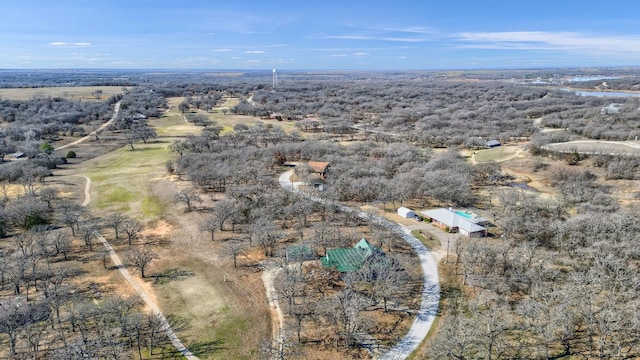 view of drone / aerial view