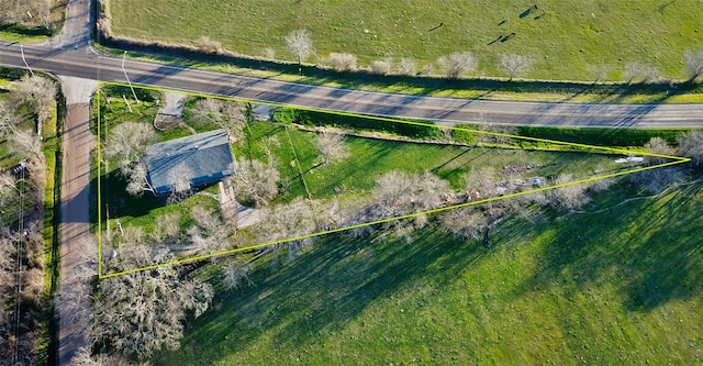 view of aerial view