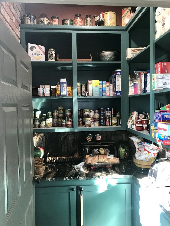 view of pantry