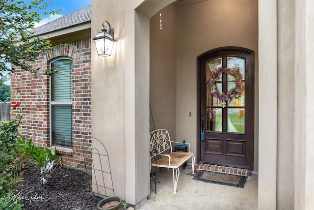 view of entrance to property