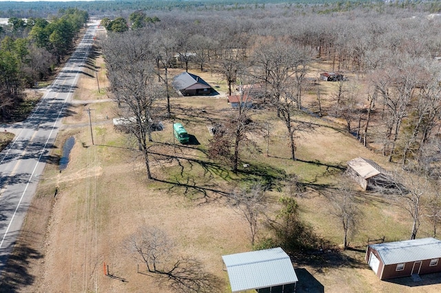 view of aerial view