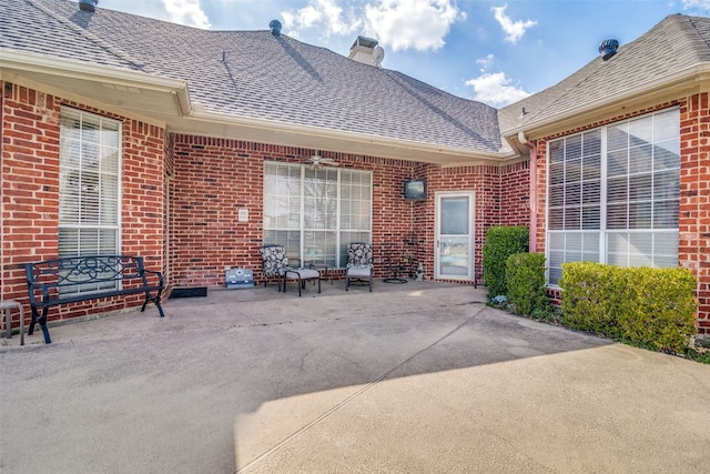 exterior space with a patio area