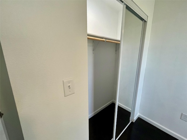 view of closet