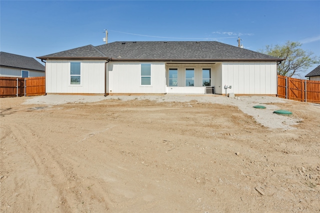 view of rear view of house