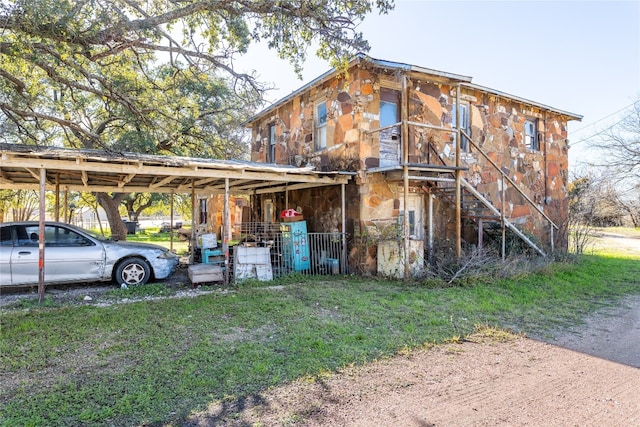 view of shed / structure