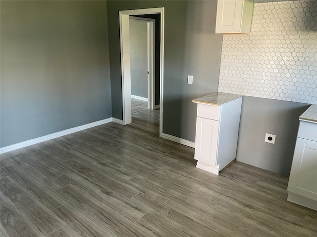 interior space featuring hardwood / wood-style flooring