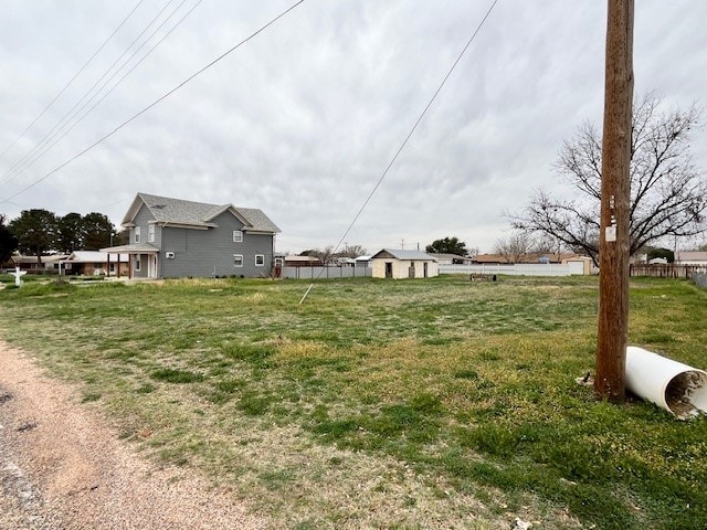 view of yard