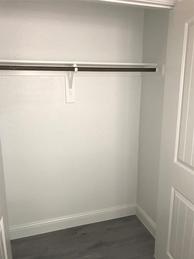 closet featuring visible vents